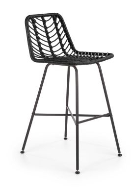 Moderná barová stolička H97 čierna