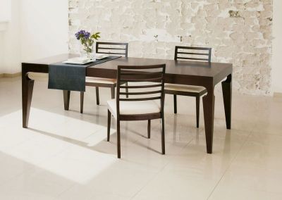 Rustikálny jedálenský stôl ROMAN 180 cm - buk tmavý orech