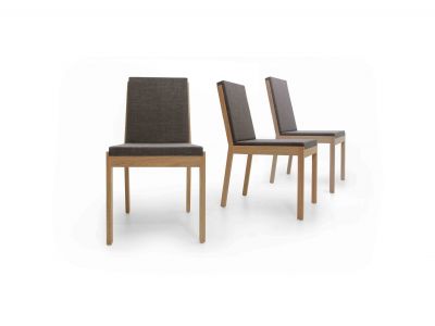 Masívna stolička SOFIA z dubového dreva -440x480/860 mm