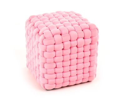 Taburet RUBIK - ružová