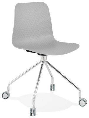 Kancelárska stolička ROLLO 47x49x80 cm - farba sivá