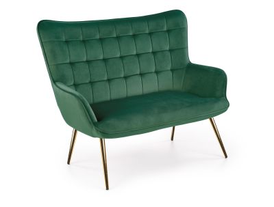 Elegantná pohovka CASTEL 2 XL - tmavozelená