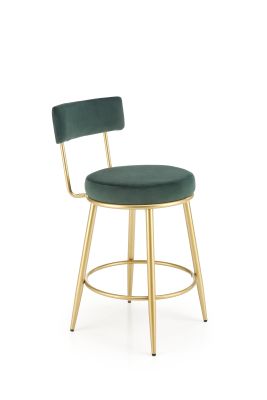 Barová stolička RITA H115 tmavo zelená