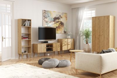 Obývačková zostava GRANADA zlatý remeselný dub